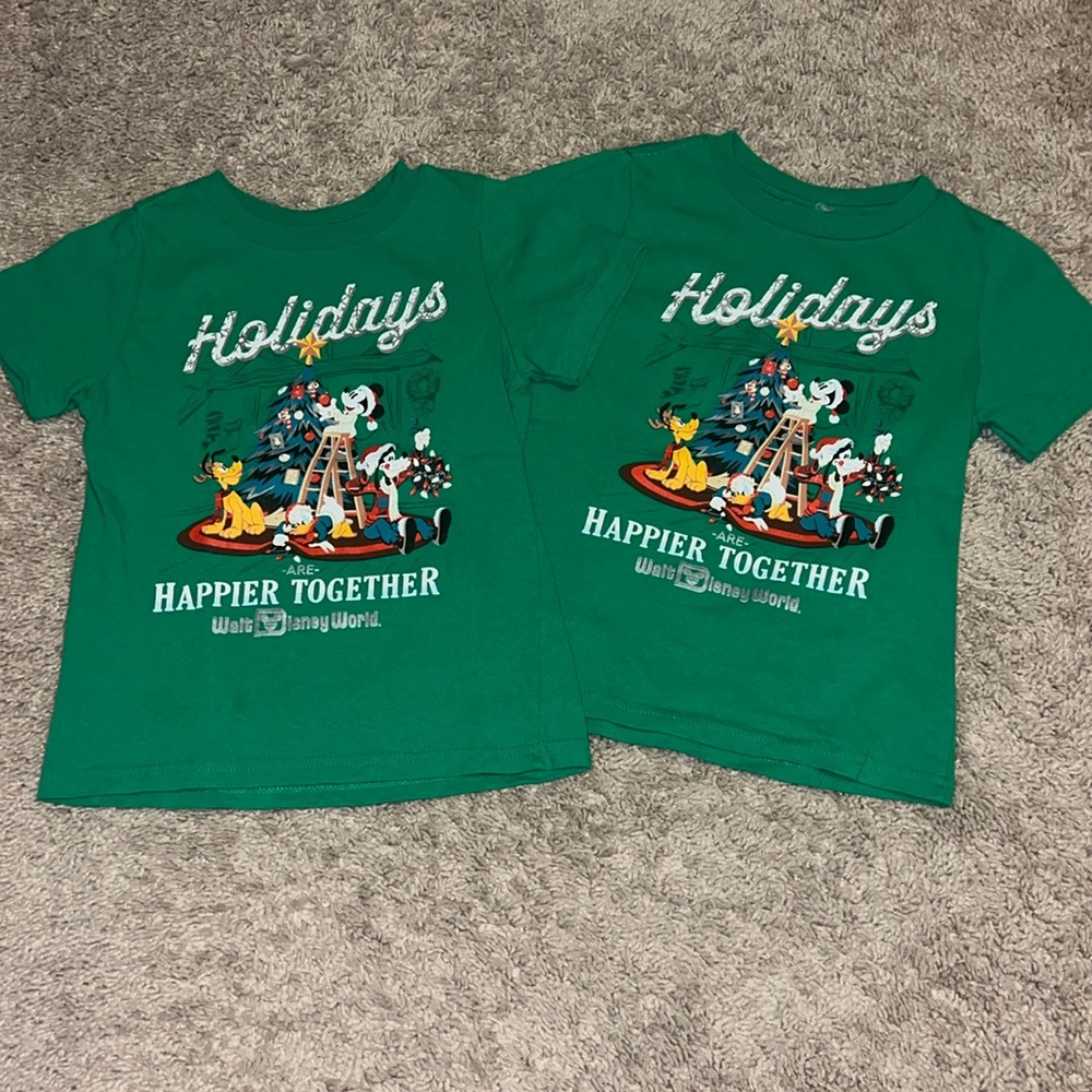 2 Walt Disney World Youth Tees